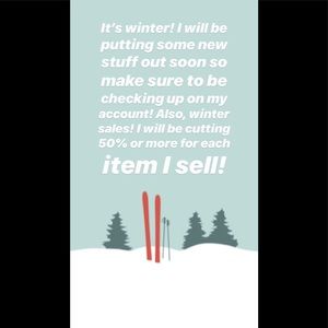 So exited for winter sales!